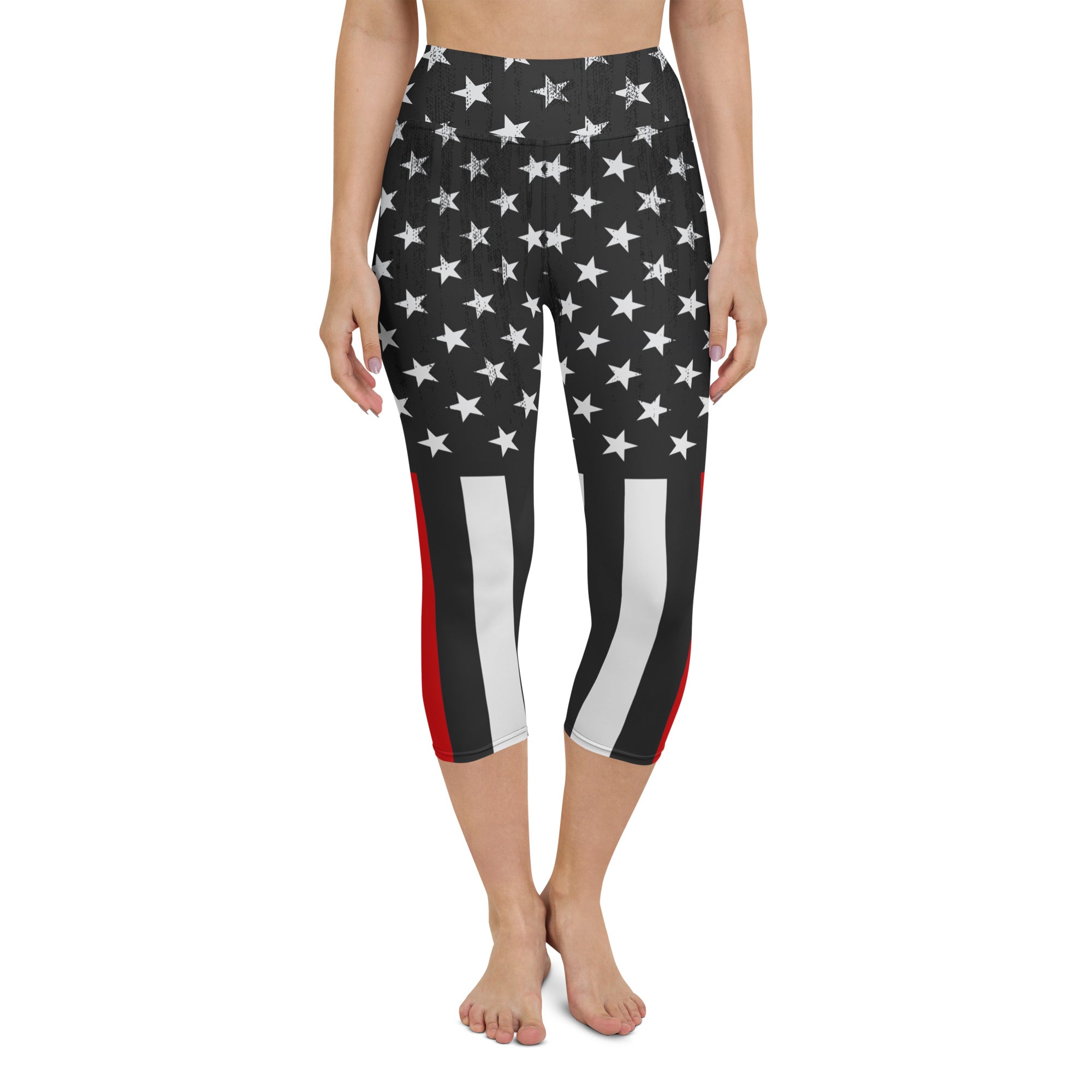 First Responder Firefighter Yoga Capris