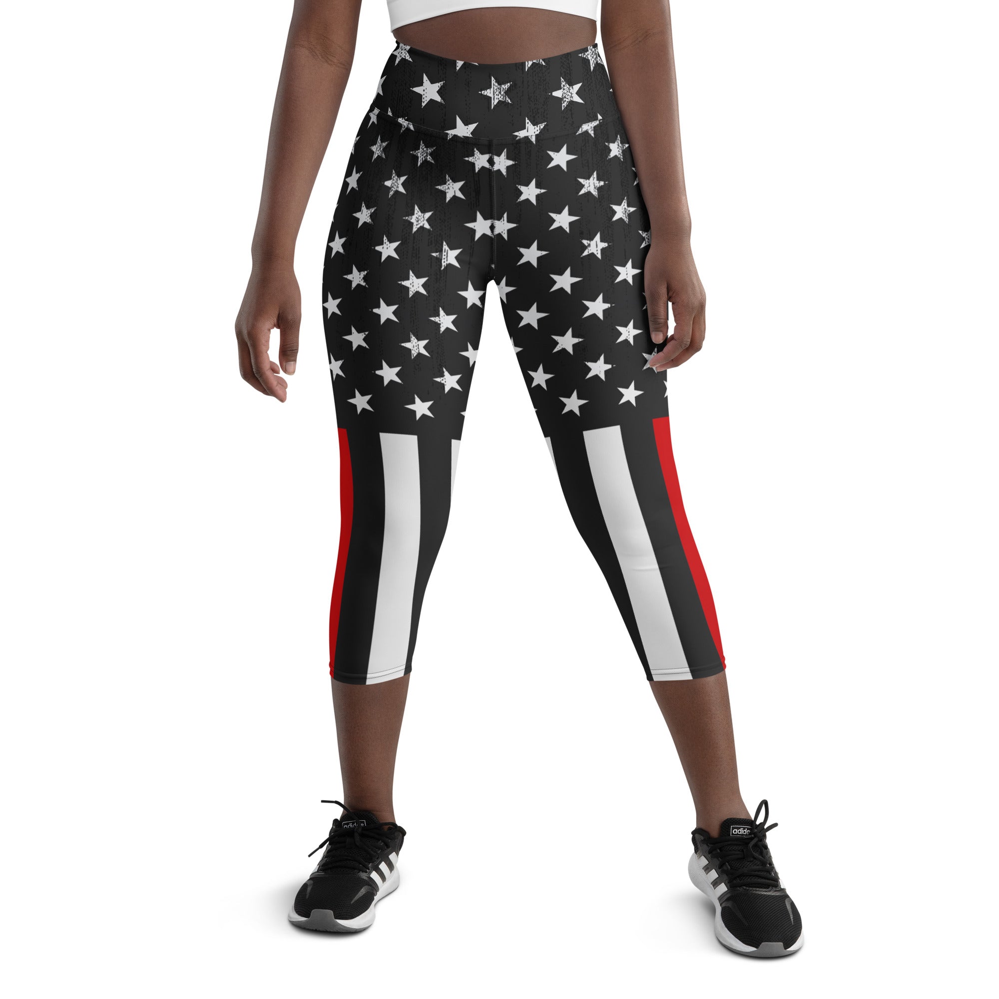 First Responder Firefighter Yoga Capris