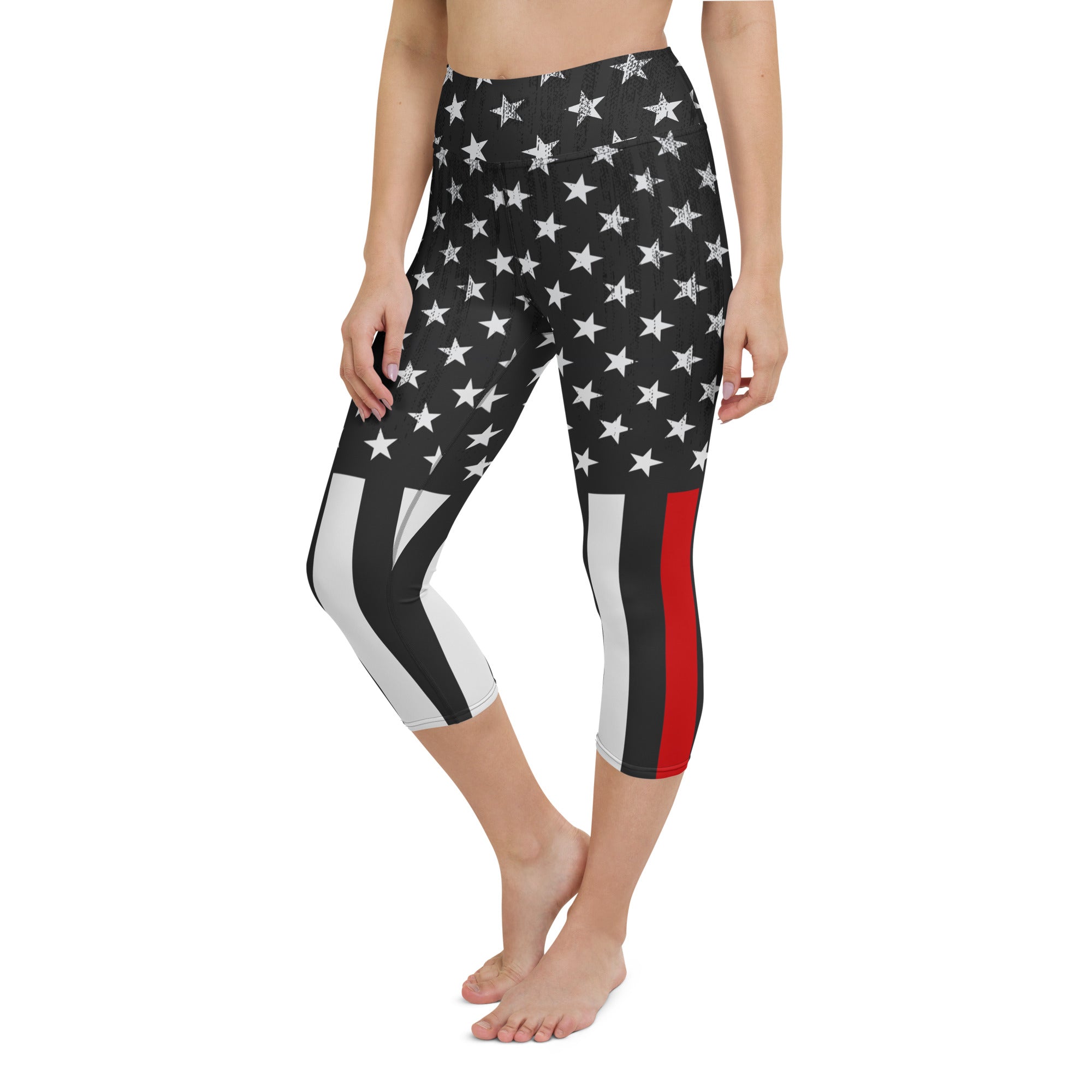 First Responder Firefighter Yoga Capris