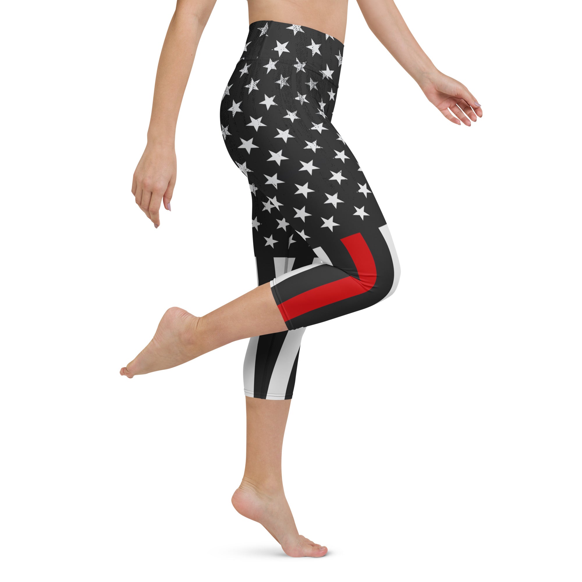 First Responder Firefighter Yoga Capris