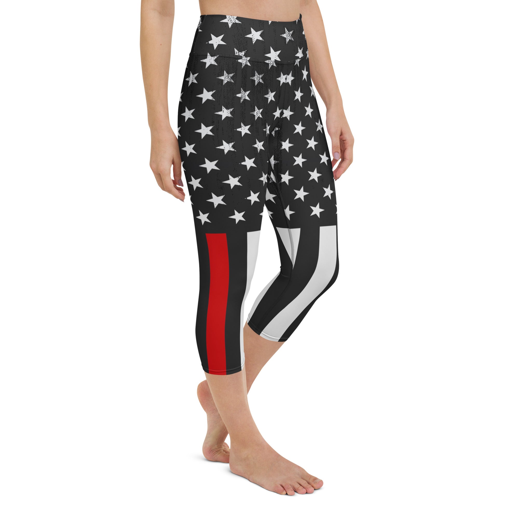 First Responder Firefighter Yoga Capris