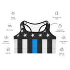 First Responder Police Sports Bra