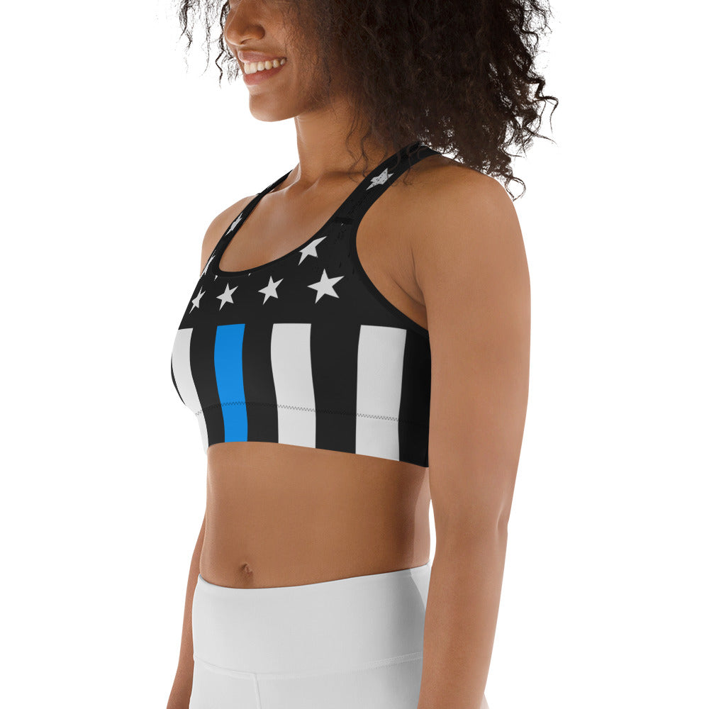 First Responder Police Sports Bra