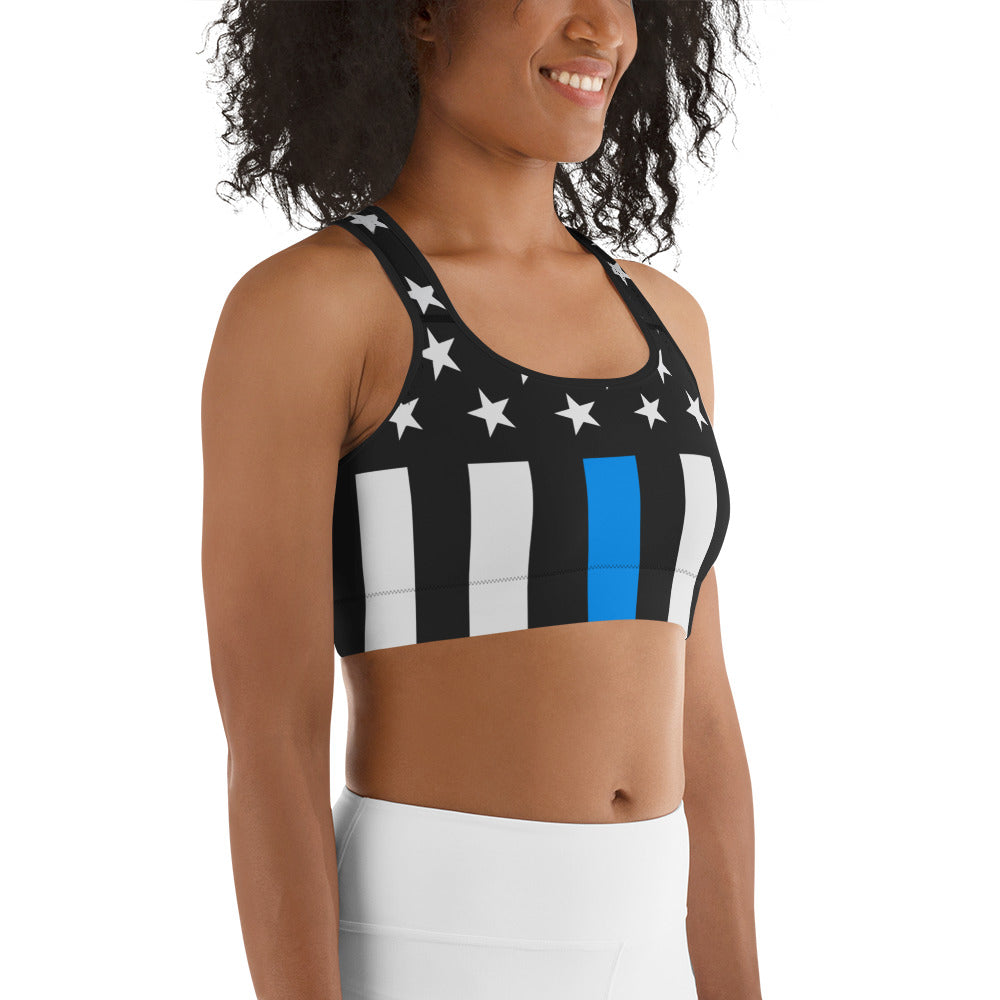 First Responder Police Sports Bra