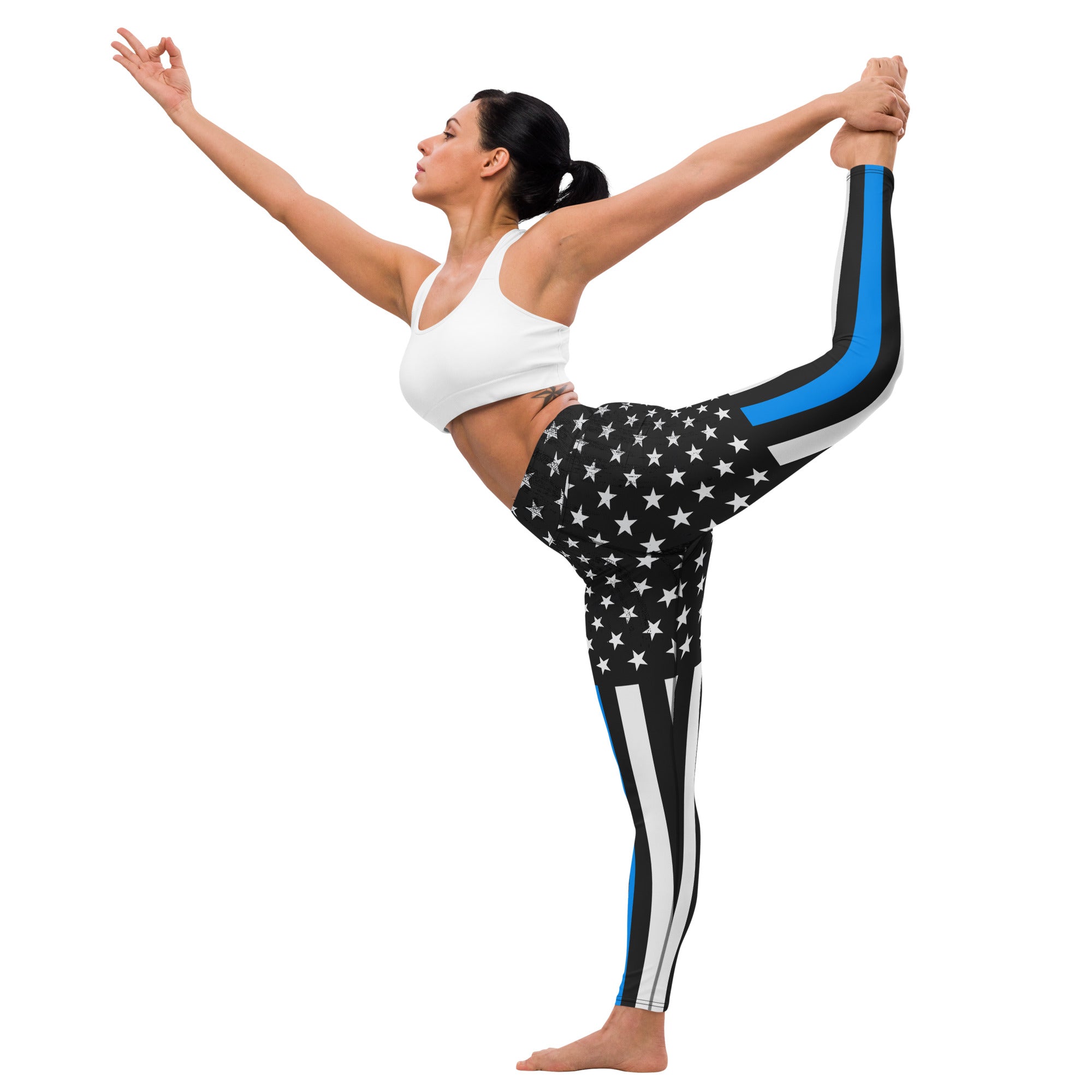 First Responder Police Yoga Leggings