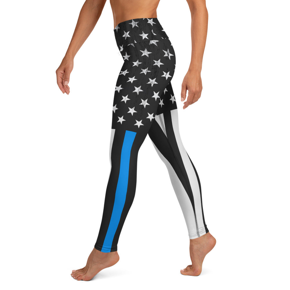 First Responder Police Yoga Leggings