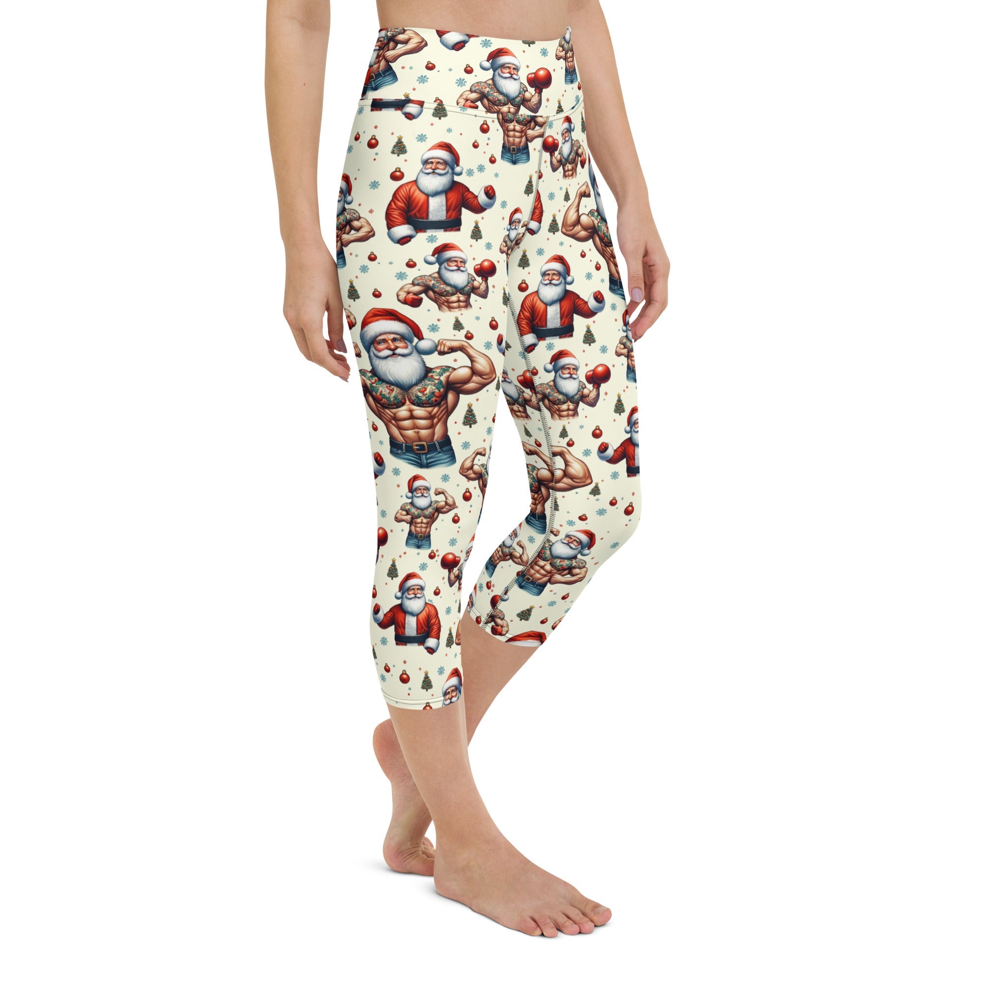 Fit Santa Yoga Capris