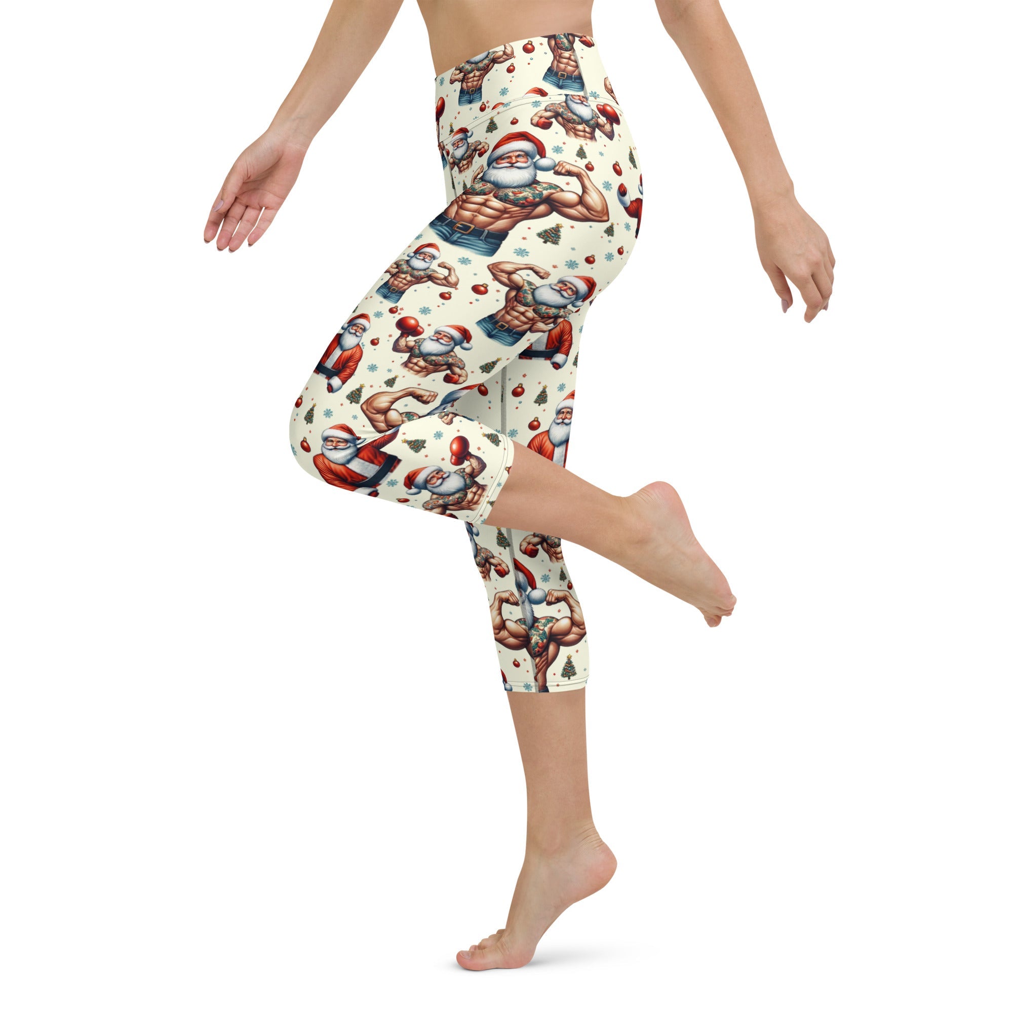 Fit Santa Yoga Capris