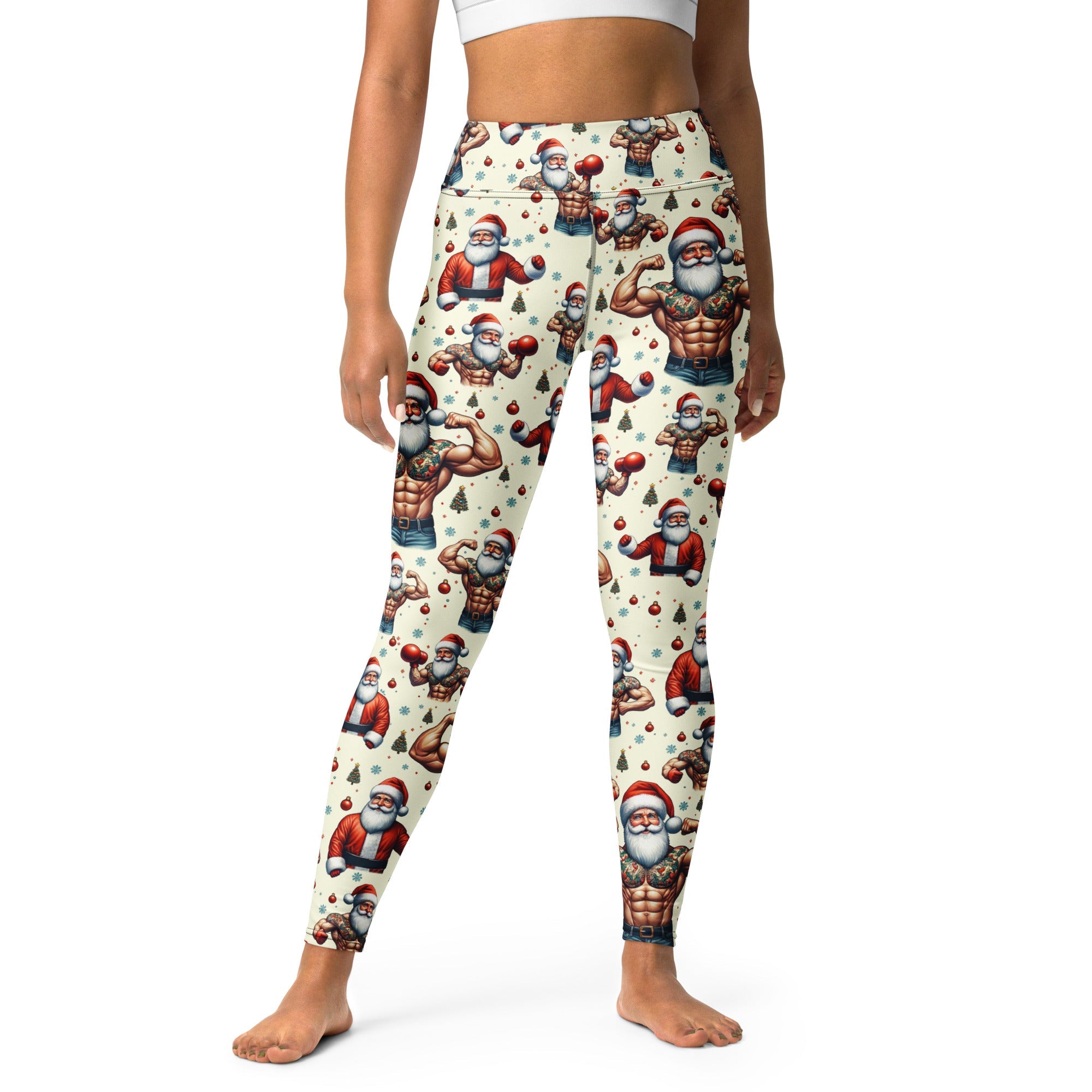 Fit Santa Yoga Leggings