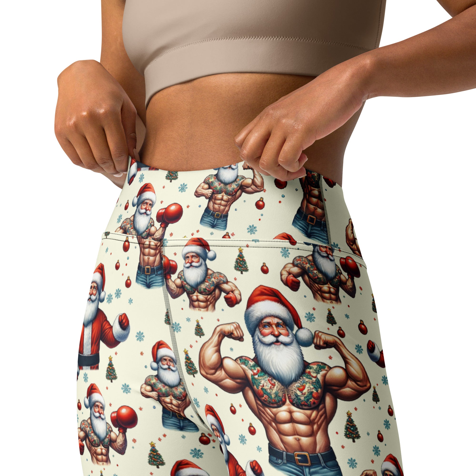 Fit Santa Yoga Leggings