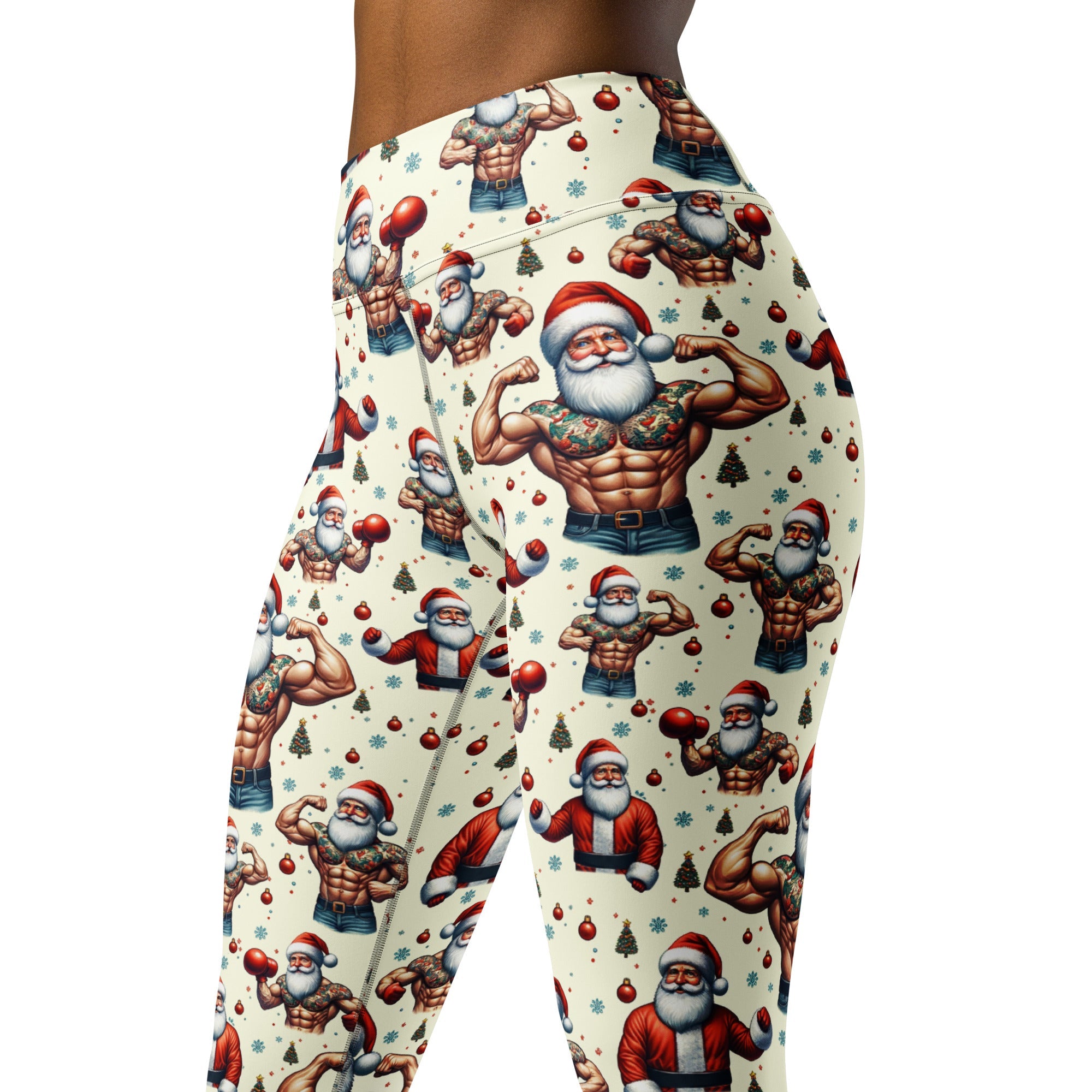 Fit Santa Yoga Leggings