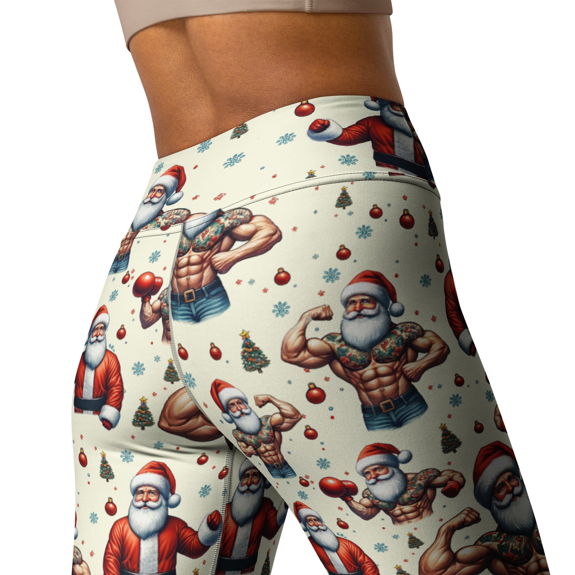 Fit Santa Yoga Leggings