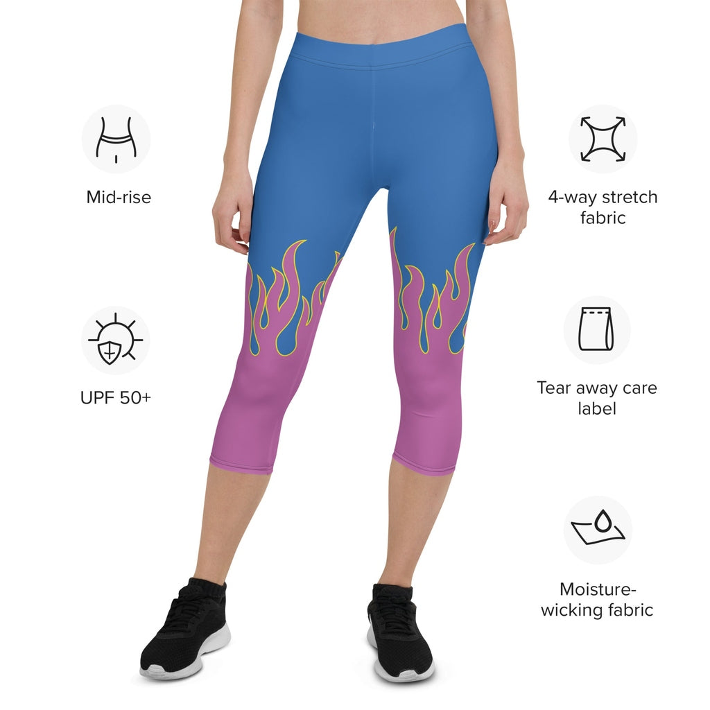 Flame Pop Capris