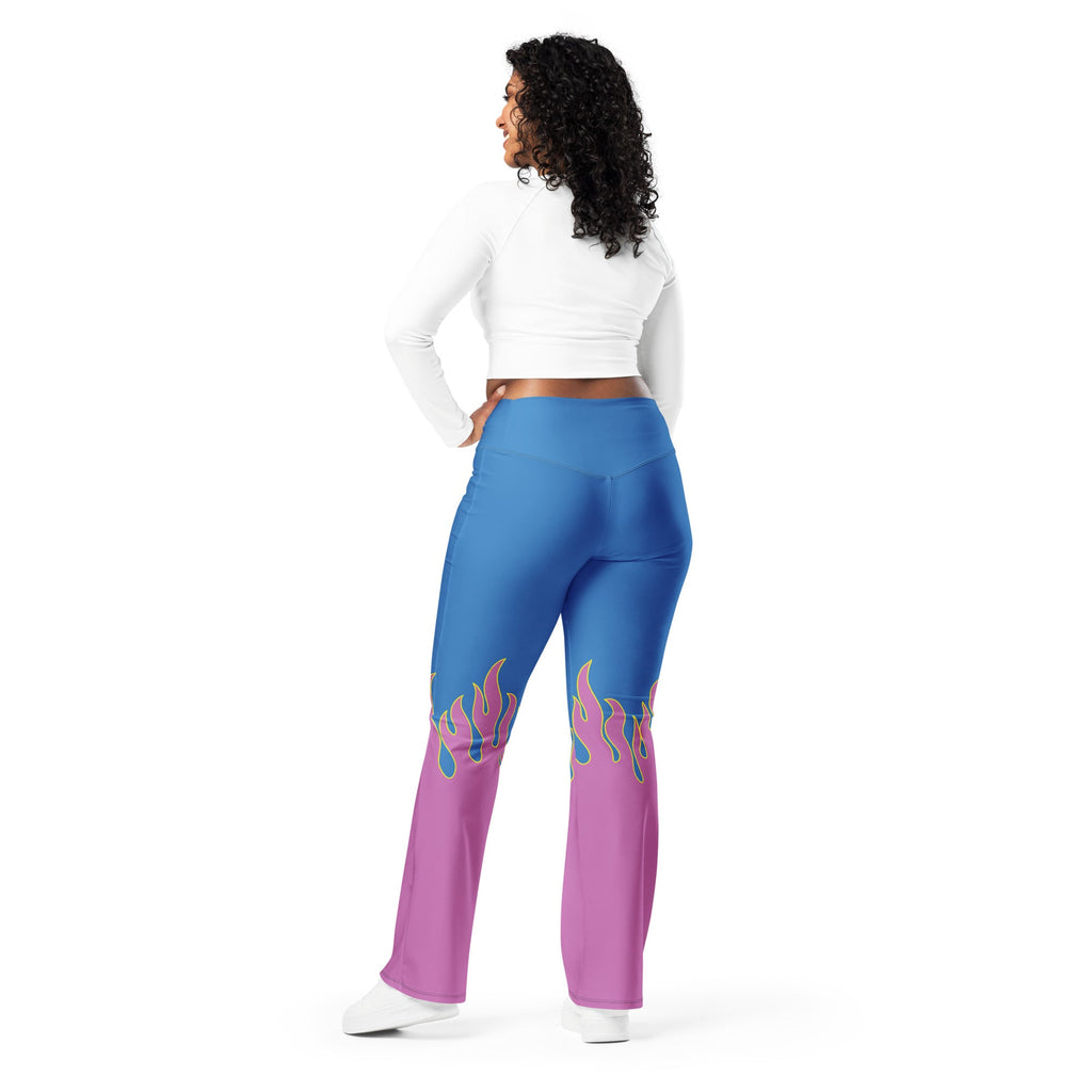 Flame Pop Flare Leggings