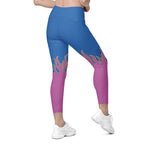 Flame Pop Leggings With Pockets