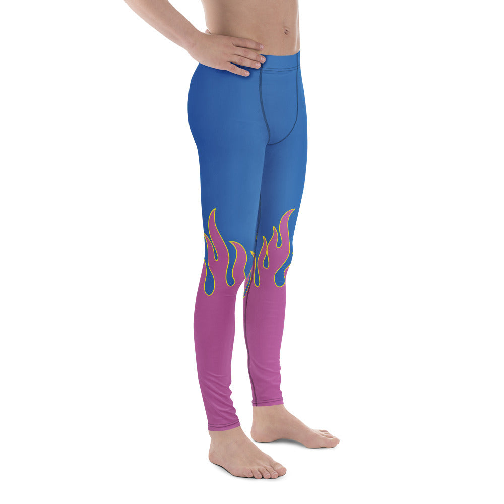 Flame Pop Men's Leggings