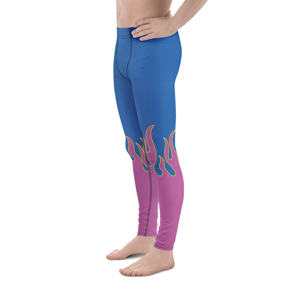 Flame Pop Men's Leggings