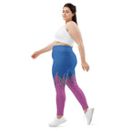Flame Pop Plus Size Leggings