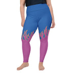 Flame Pop Plus Size Leggings