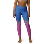 Flame Pop Yoga Leggings