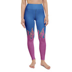 Flame Pop Yoga Leggings