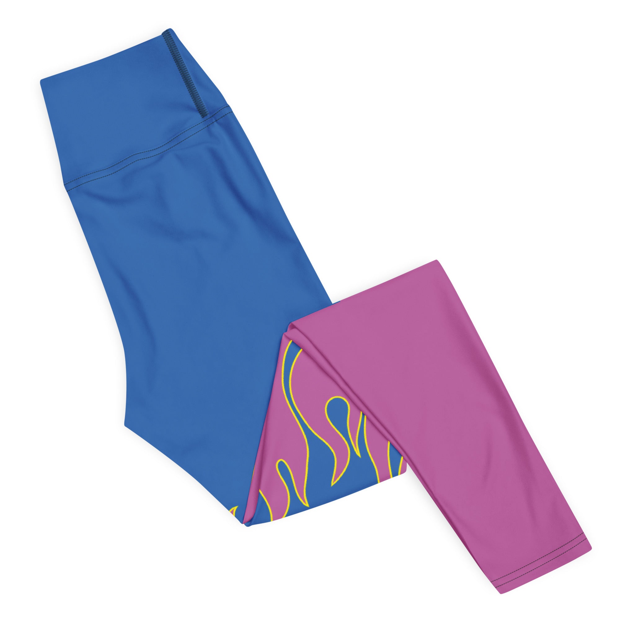 Flame Pop Yoga Leggings