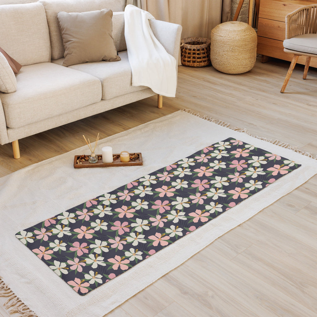 Floral Artwork Yoga Mat