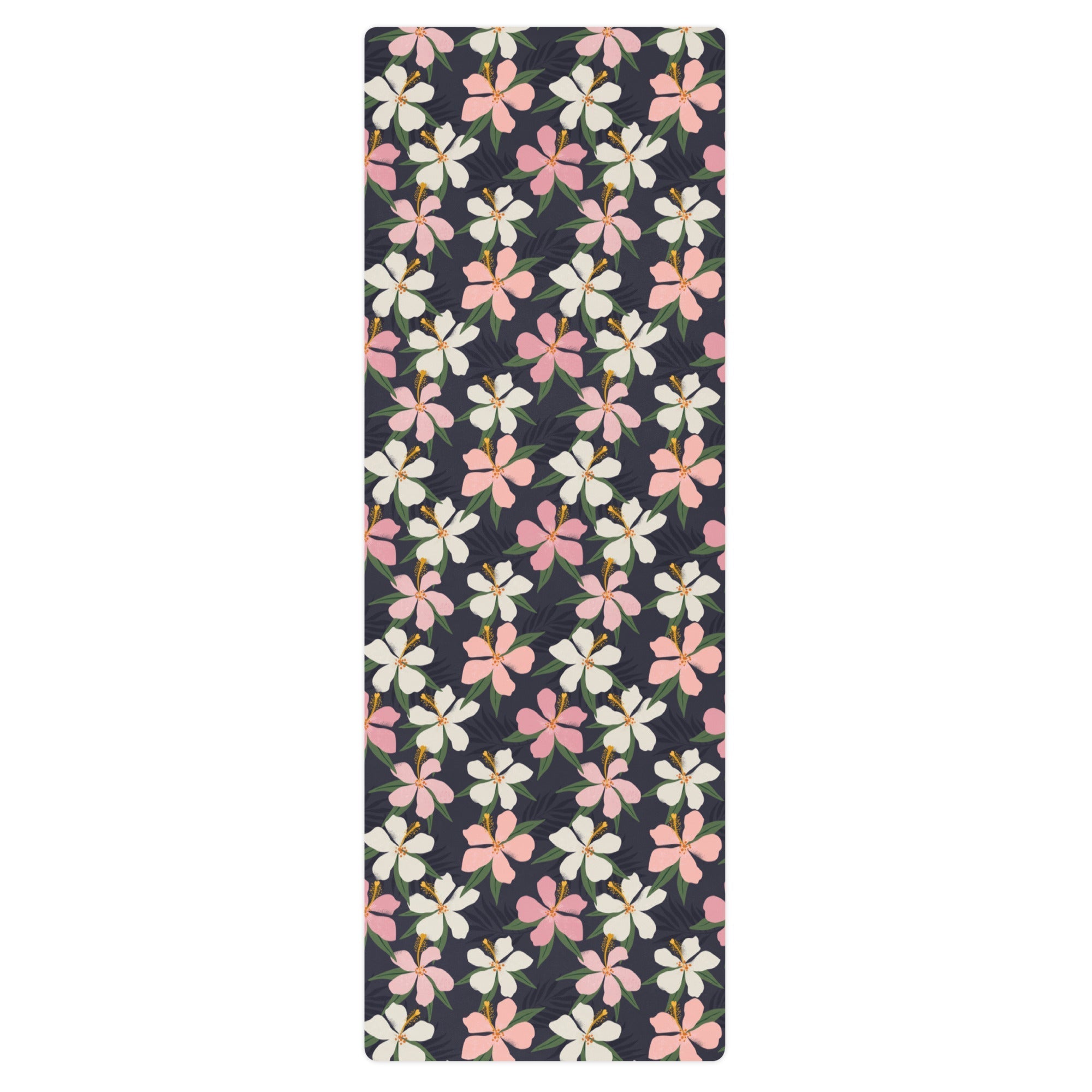 Floral Artwork Yoga Mat