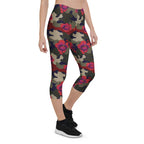 Floral Camo Capris