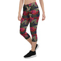 Floral Camo Capris