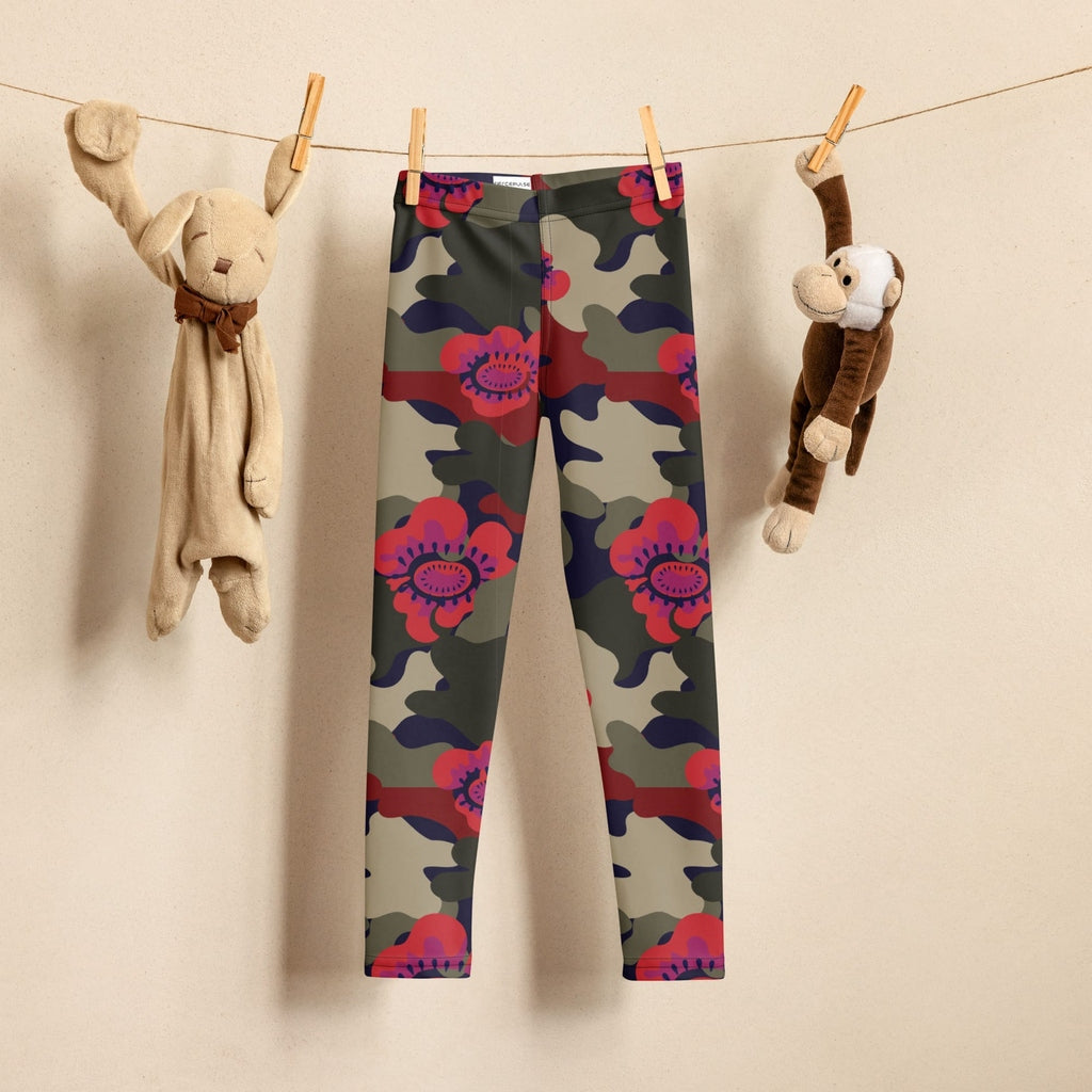 Floral Camo Kid's Leggings