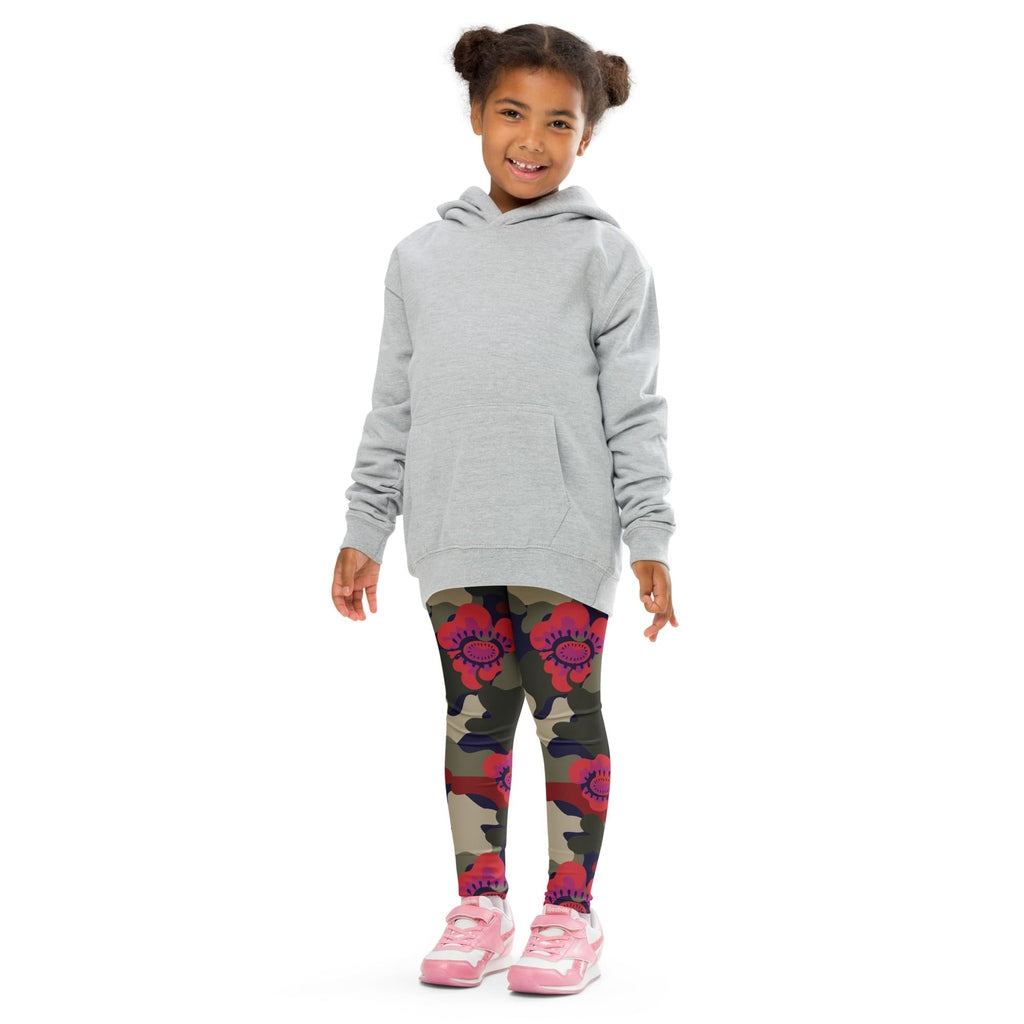 Floral Camo Kid's Leggings