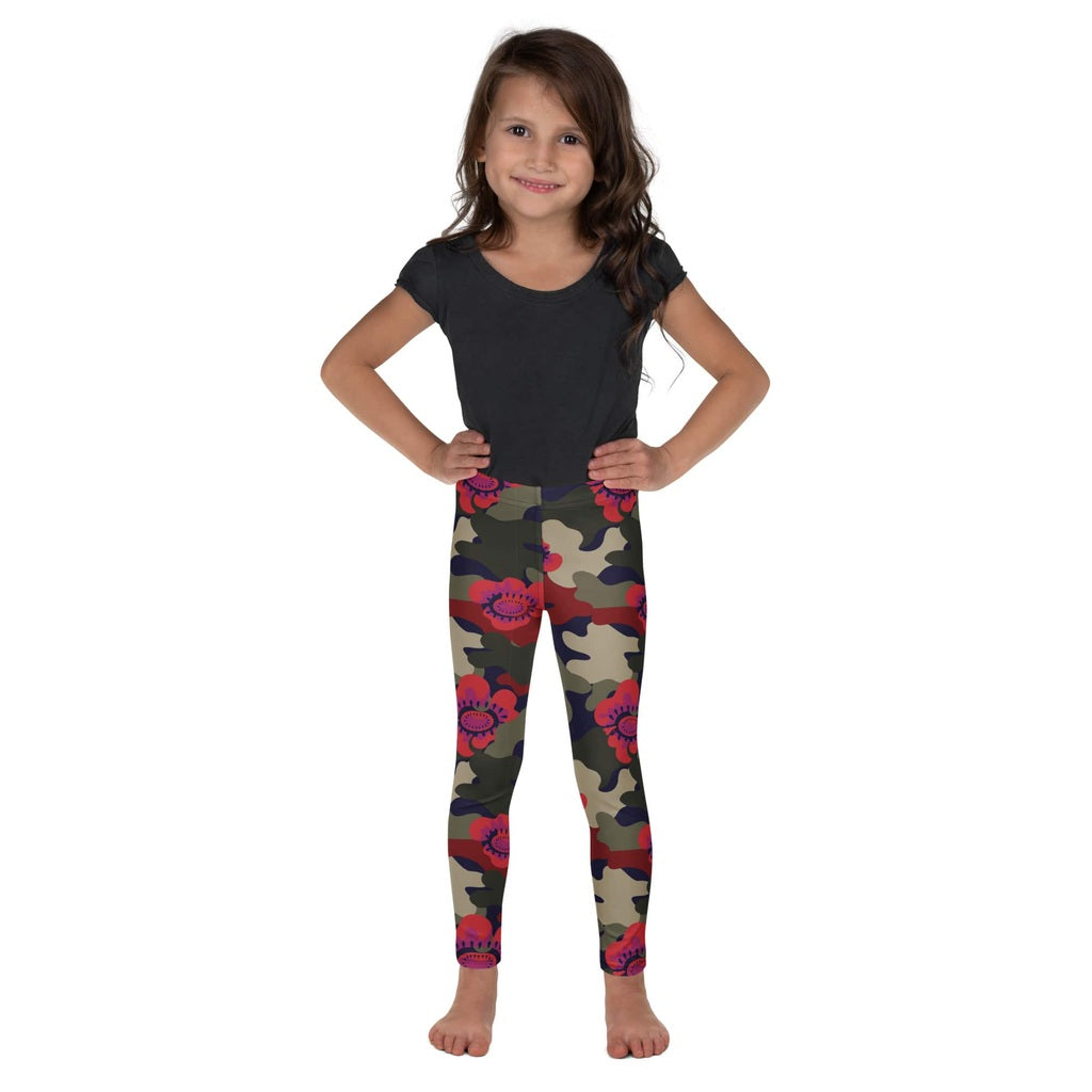Floral Camo Kid's Leggings
