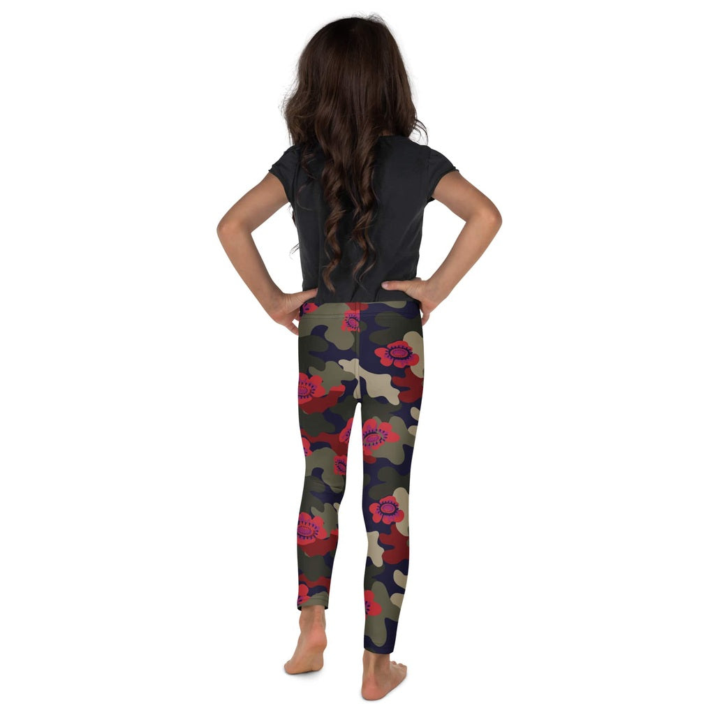 Floral Camo Kid's Leggings