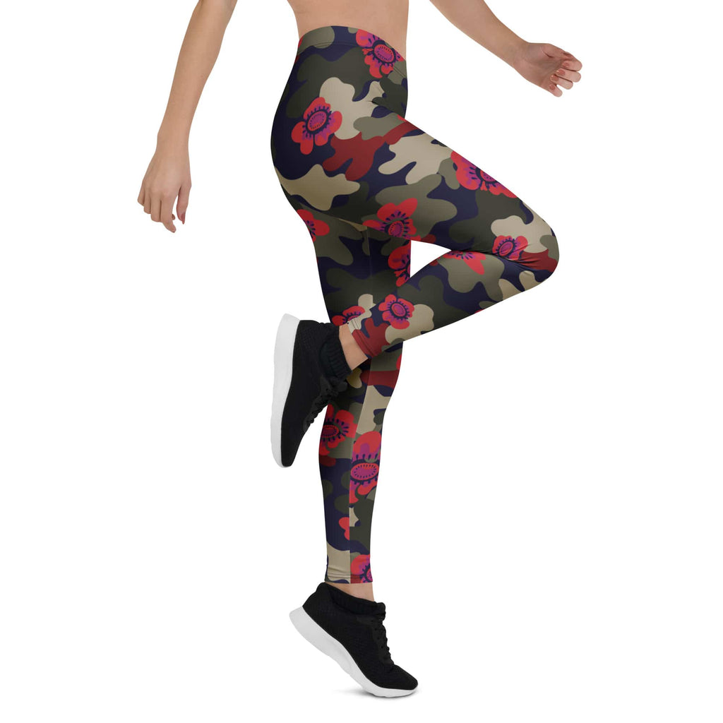 Floral Camo Leggings