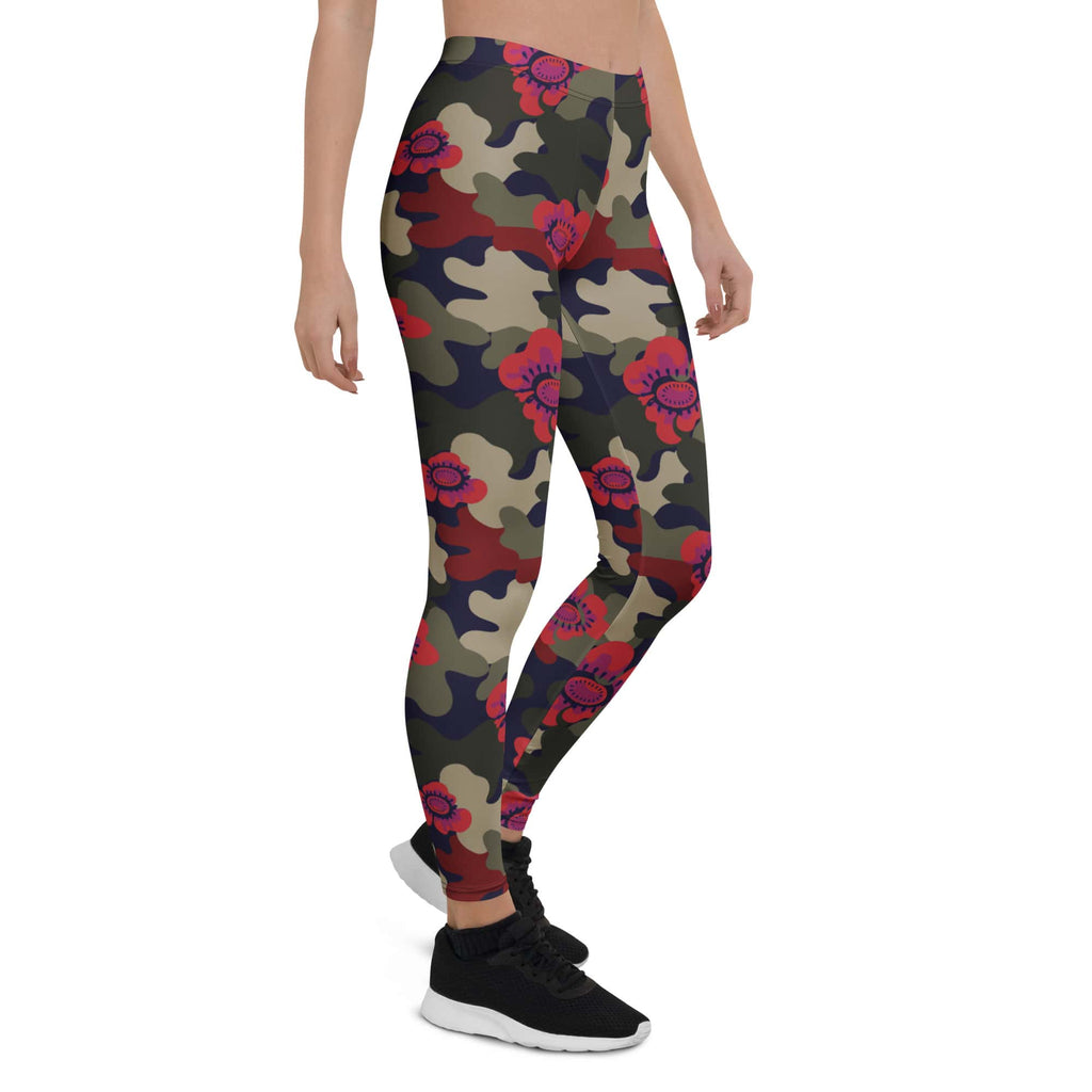 Floral Camo Leggings