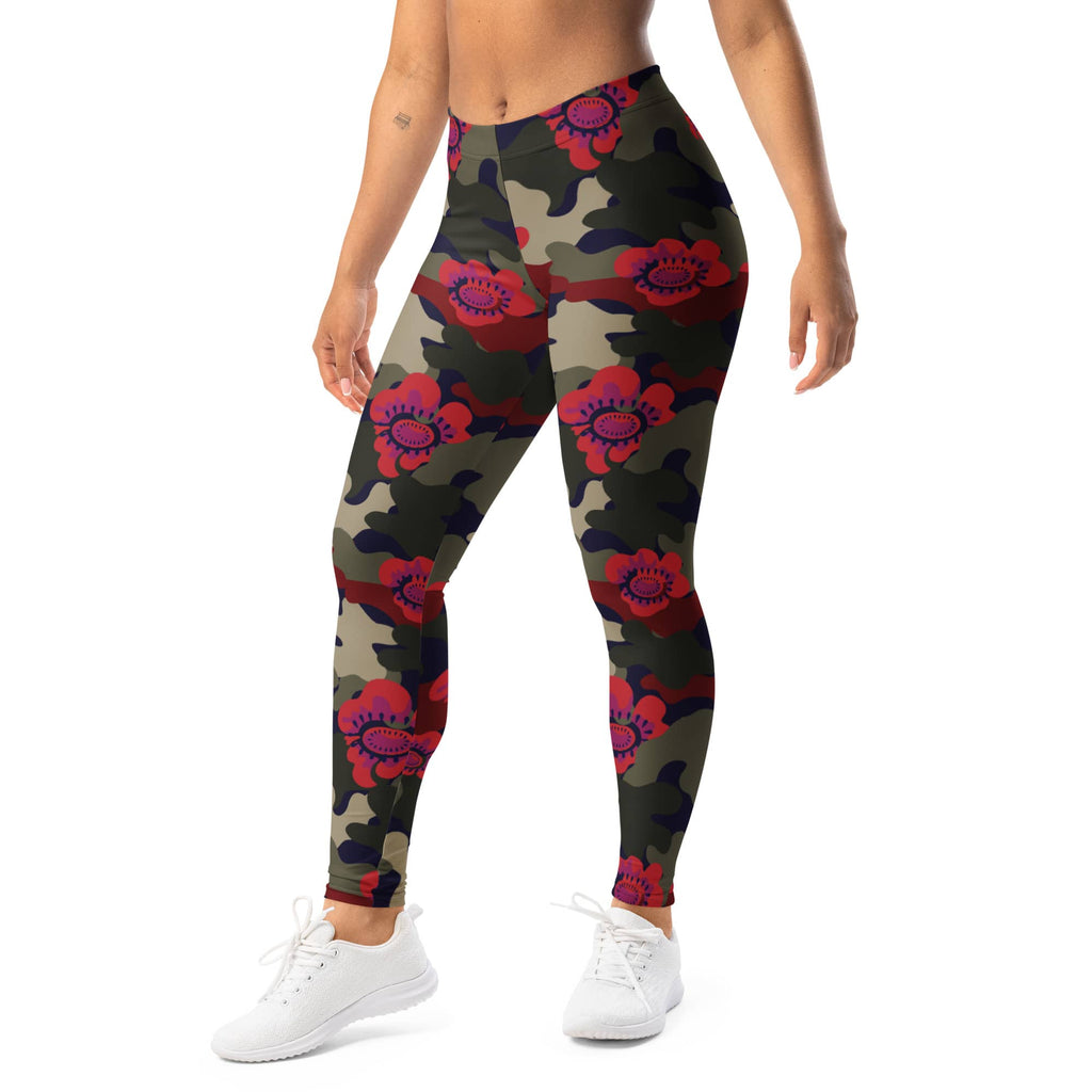 Floral Camo Leggings