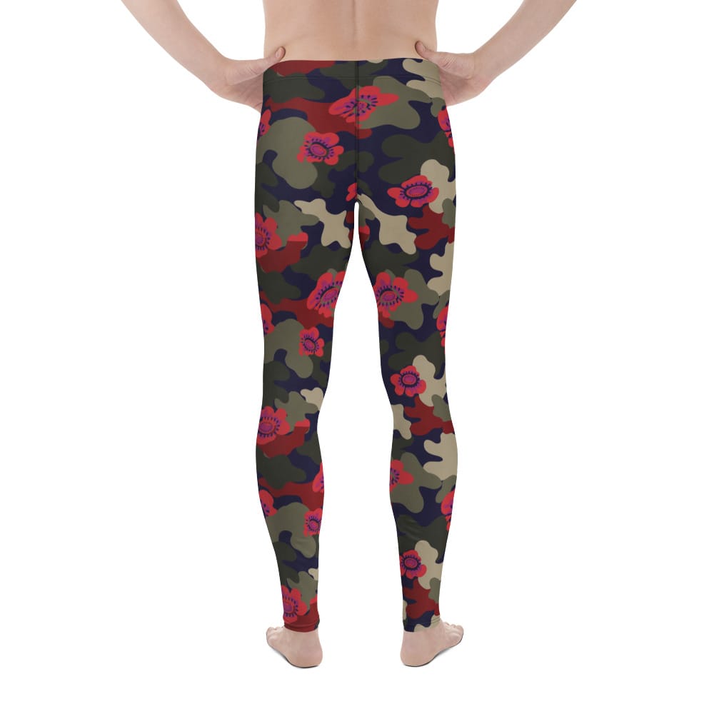 Floral Camo Men's Leggings
