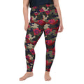 Floral Camo Plus Size Leggings