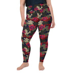 Floral Camo Plus Size Leggings