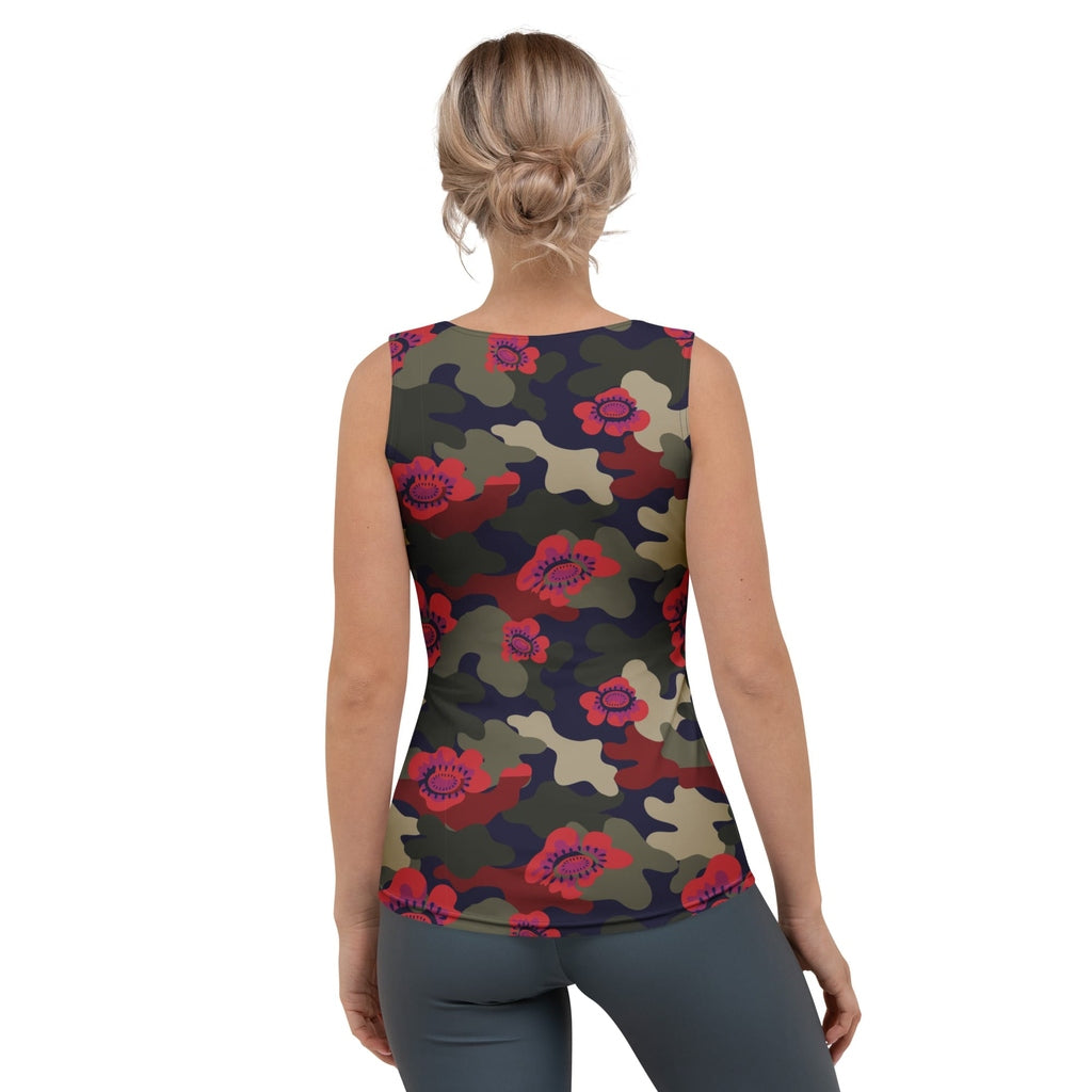 Floral Camo Tank Top
