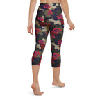 Floral Camo Yoga Capris