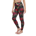 Floral Camo Yoga Leggings