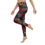 Floral Camo Yoga Leggings