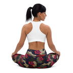 Floral Camo Yoga Leggings