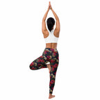 Floral Camo Yoga Leggings