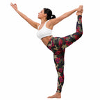 Floral Camo Yoga Leggings