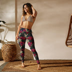 Floral Camo Yoga Leggings