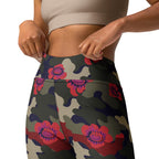 Floral Camo Yoga Leggings