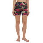 Floral Camo Yoga Shorts